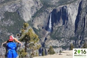 Water Falls at Yosemite Park