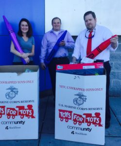 Hodges Trial Lawyers Kicks off Annual Toys for Tots Drive